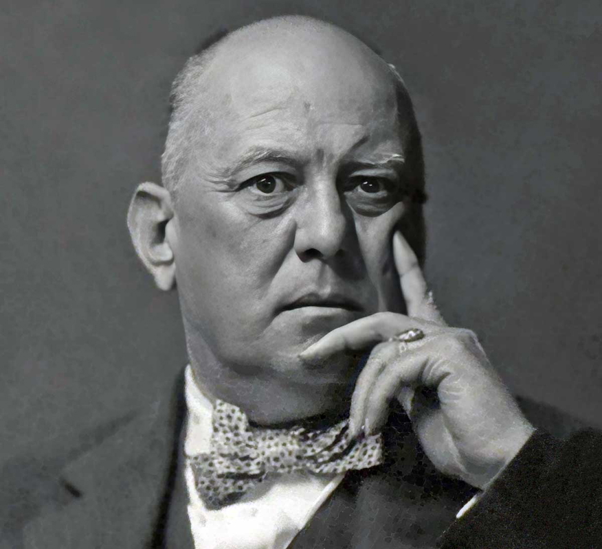 Aleister Crowley, sexual magician, Source: Wikimedia Commons