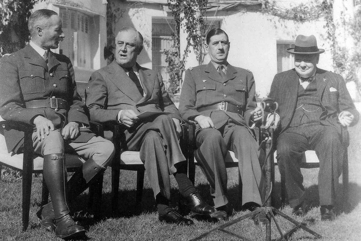 Casablanca Conference January 1943 Source: Wikimedia Commons