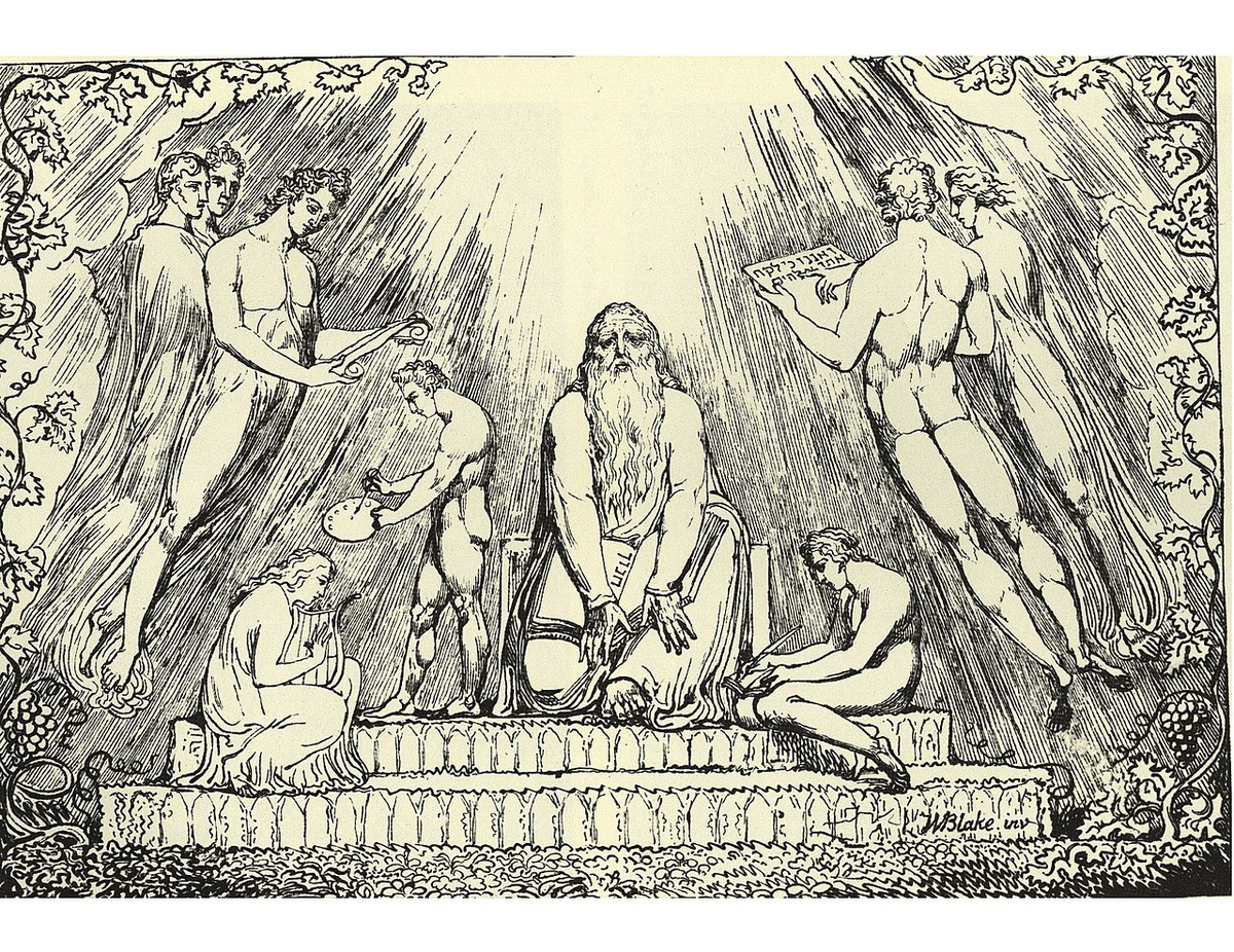 Enoch lithograph by William Blake, 1907. Source: Wikimedia Commons