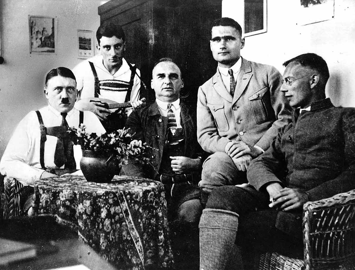 adolf hitler and the other putschists landsberg prison