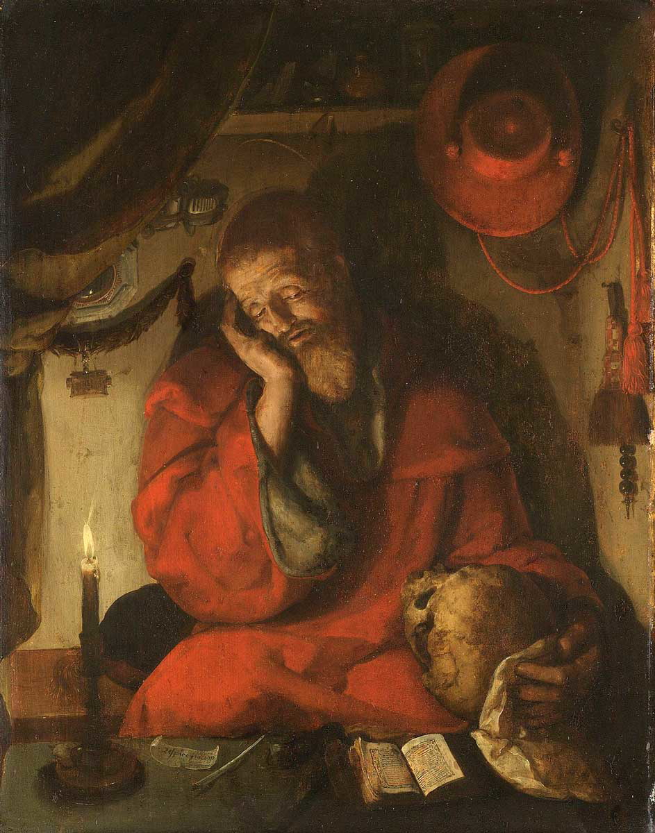 aertgen van leyden st jerome painting