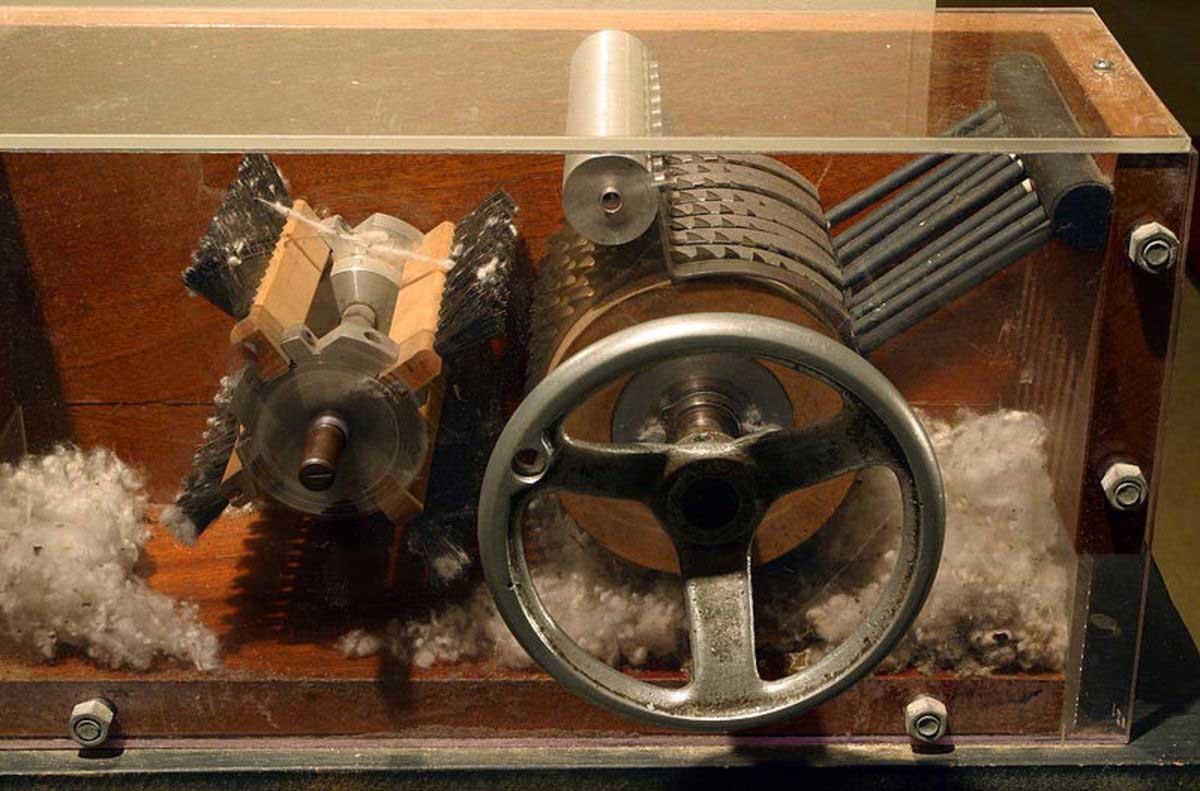 agriculture invention cotton gin