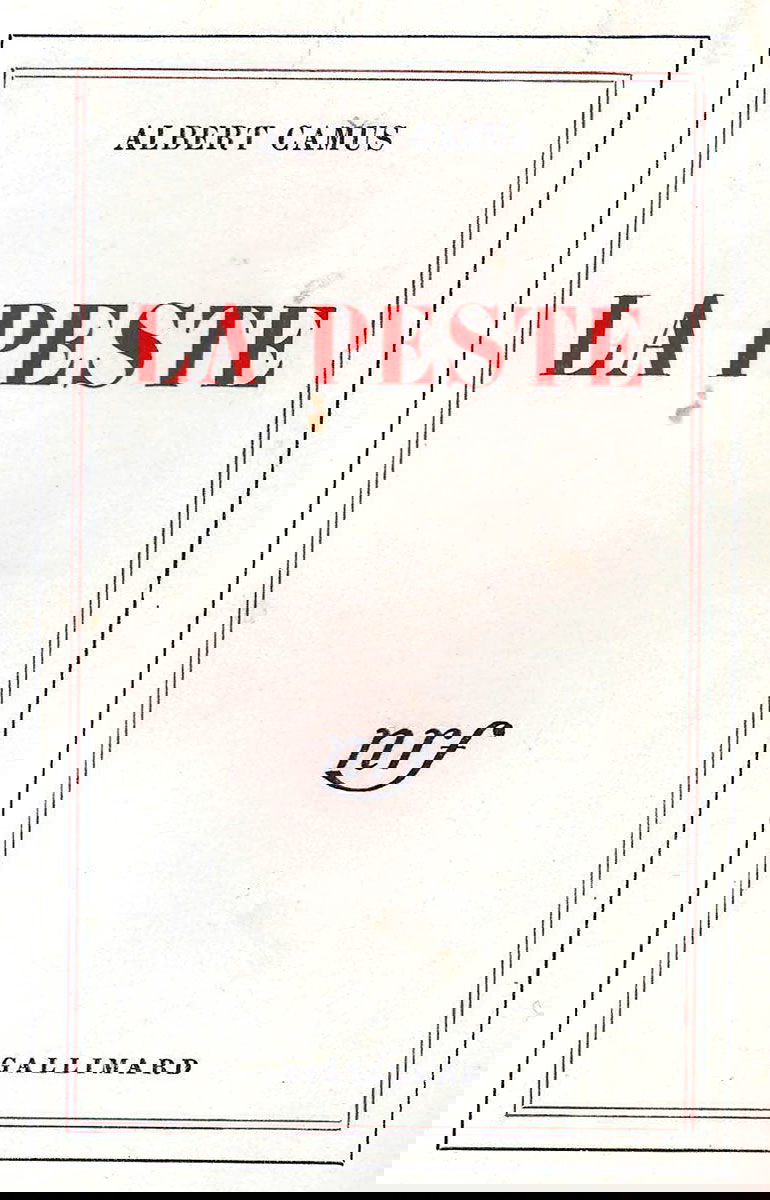 albert camus peste plague front cover