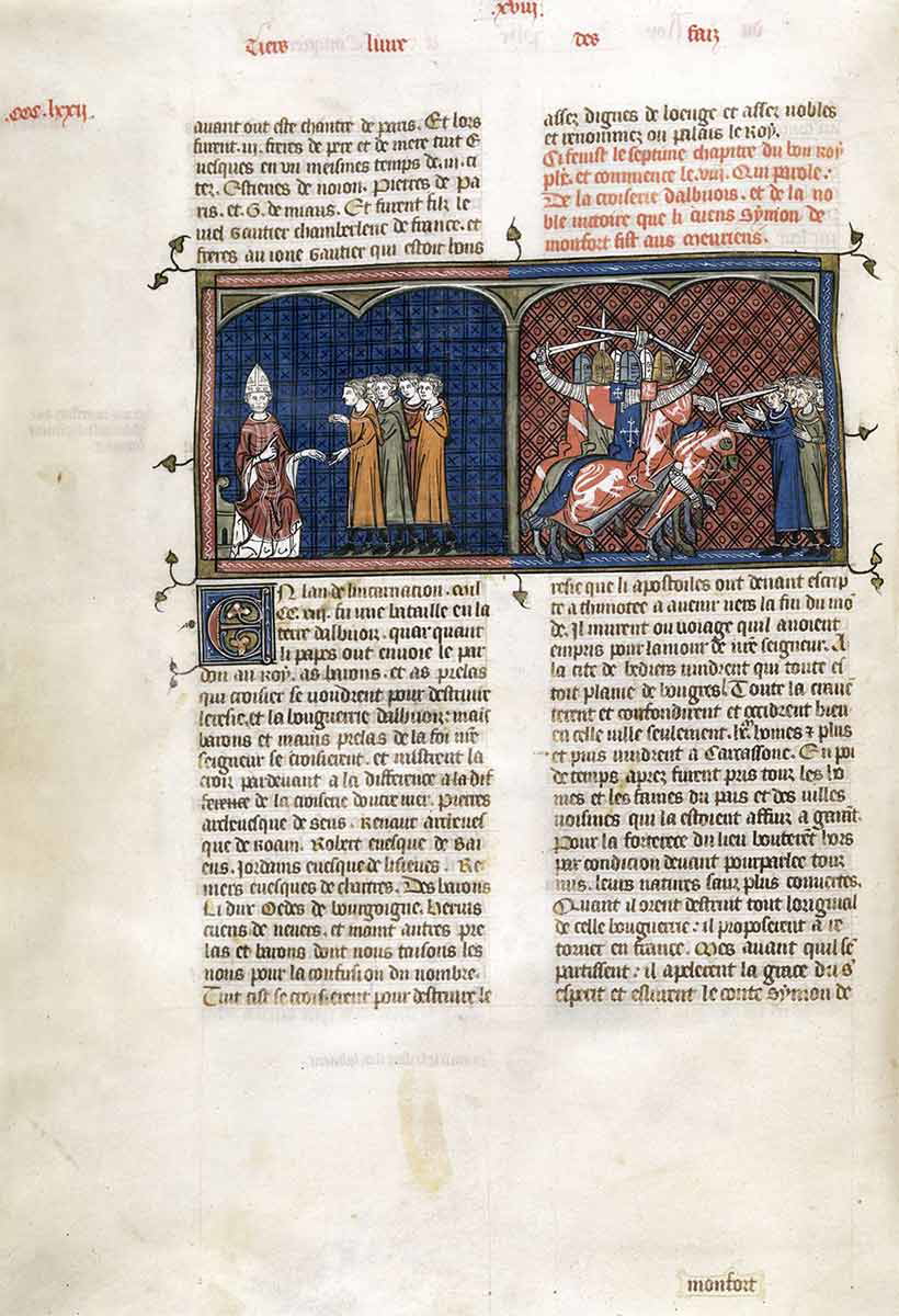 albigensian crusade manuscript innocent iii