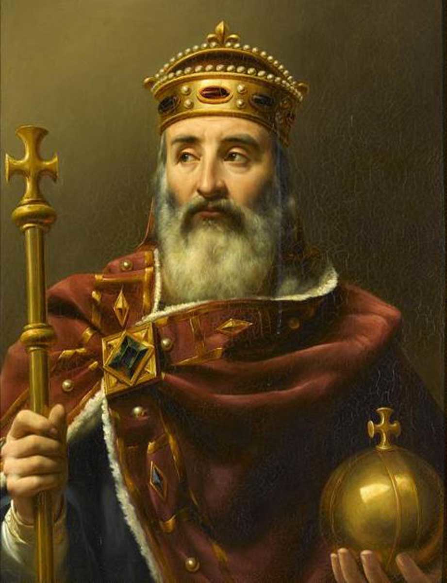 amiel charlemagne empereur painting
