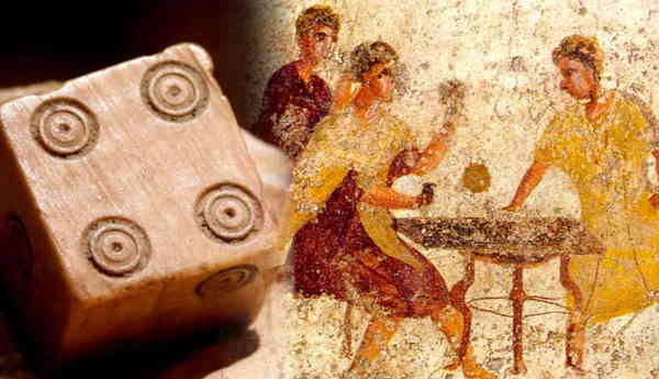 ancient roman gambling cheating luck