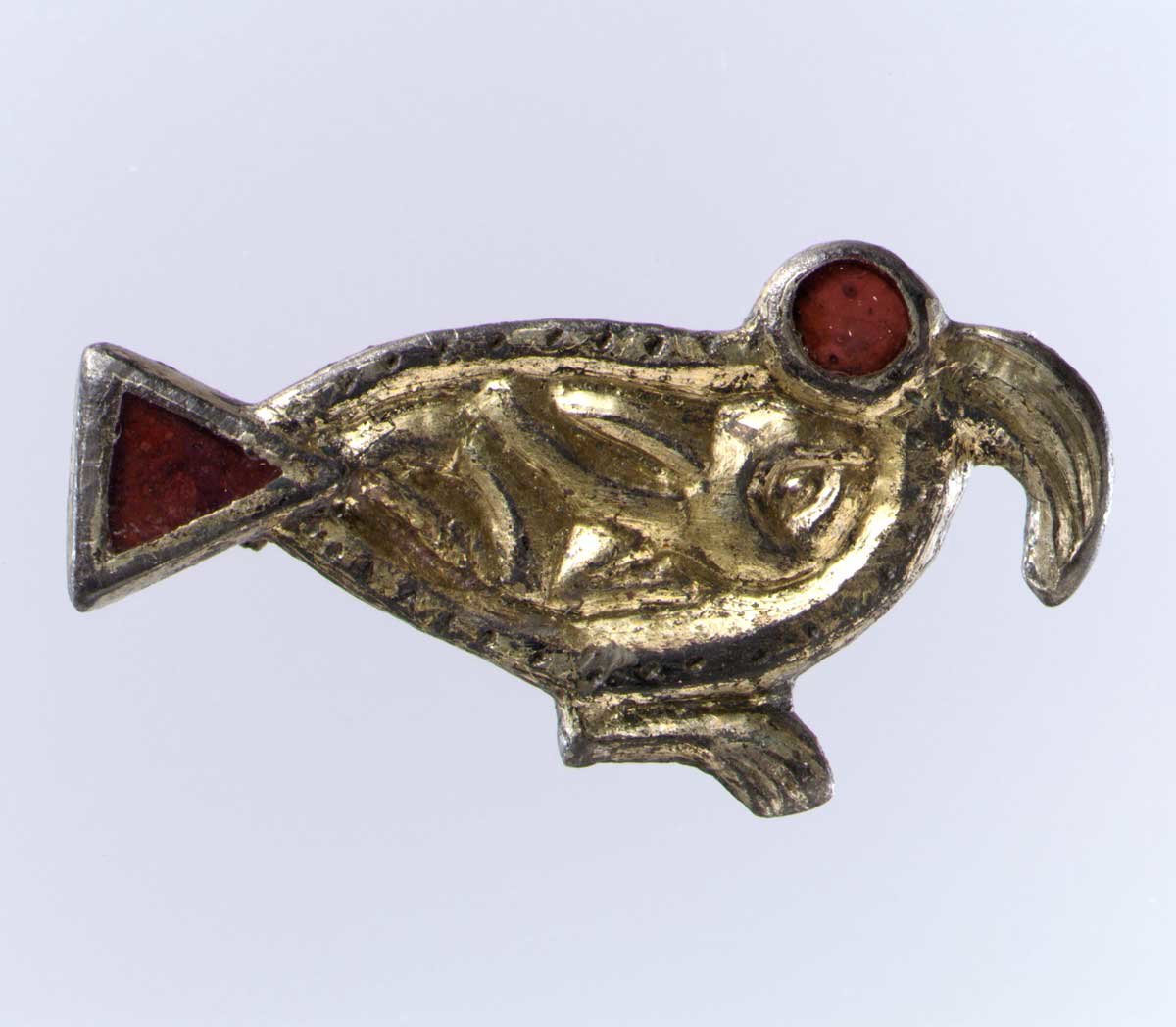 anglo saxon bird shaped broach sixth century