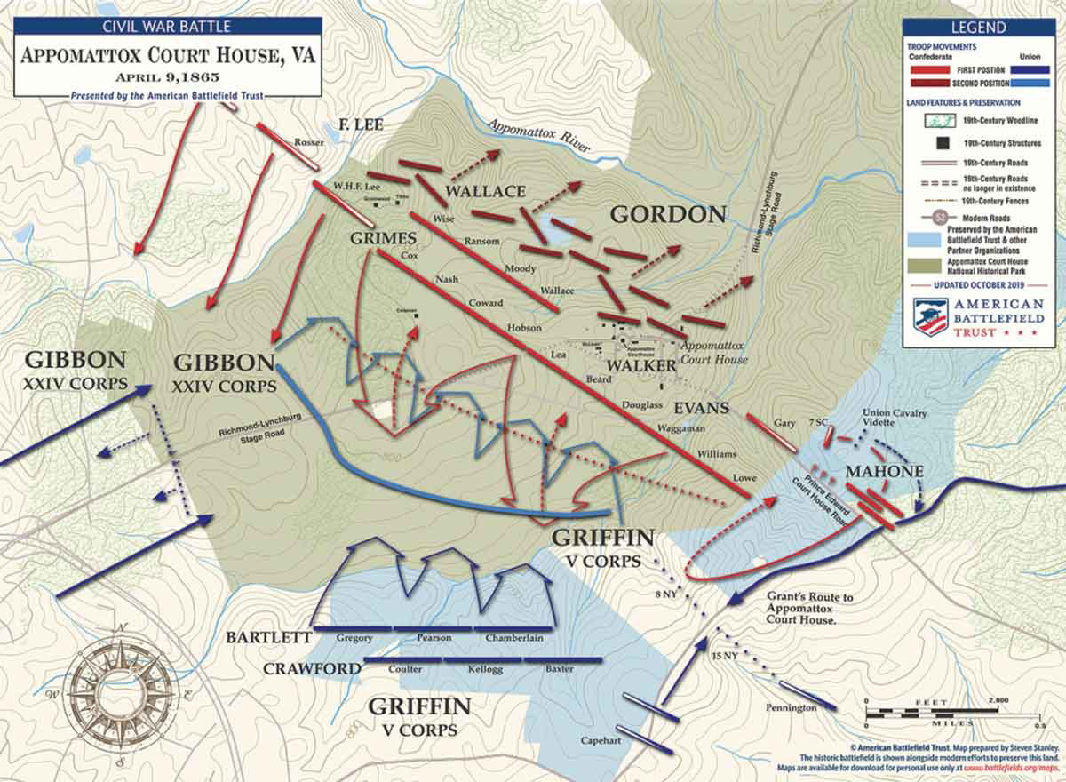 appomattox courthouse april 9 1865
