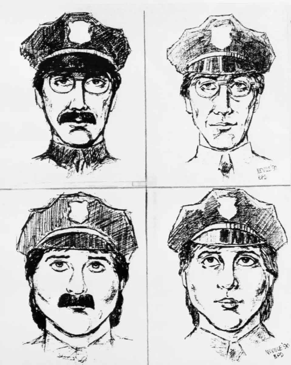 art theft suspects sketches