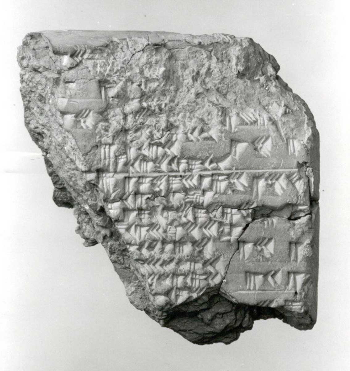 babylonian astronomical tablet