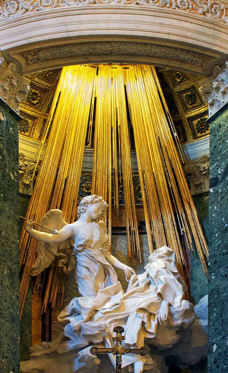 baroque artists bernini teresa sculpture