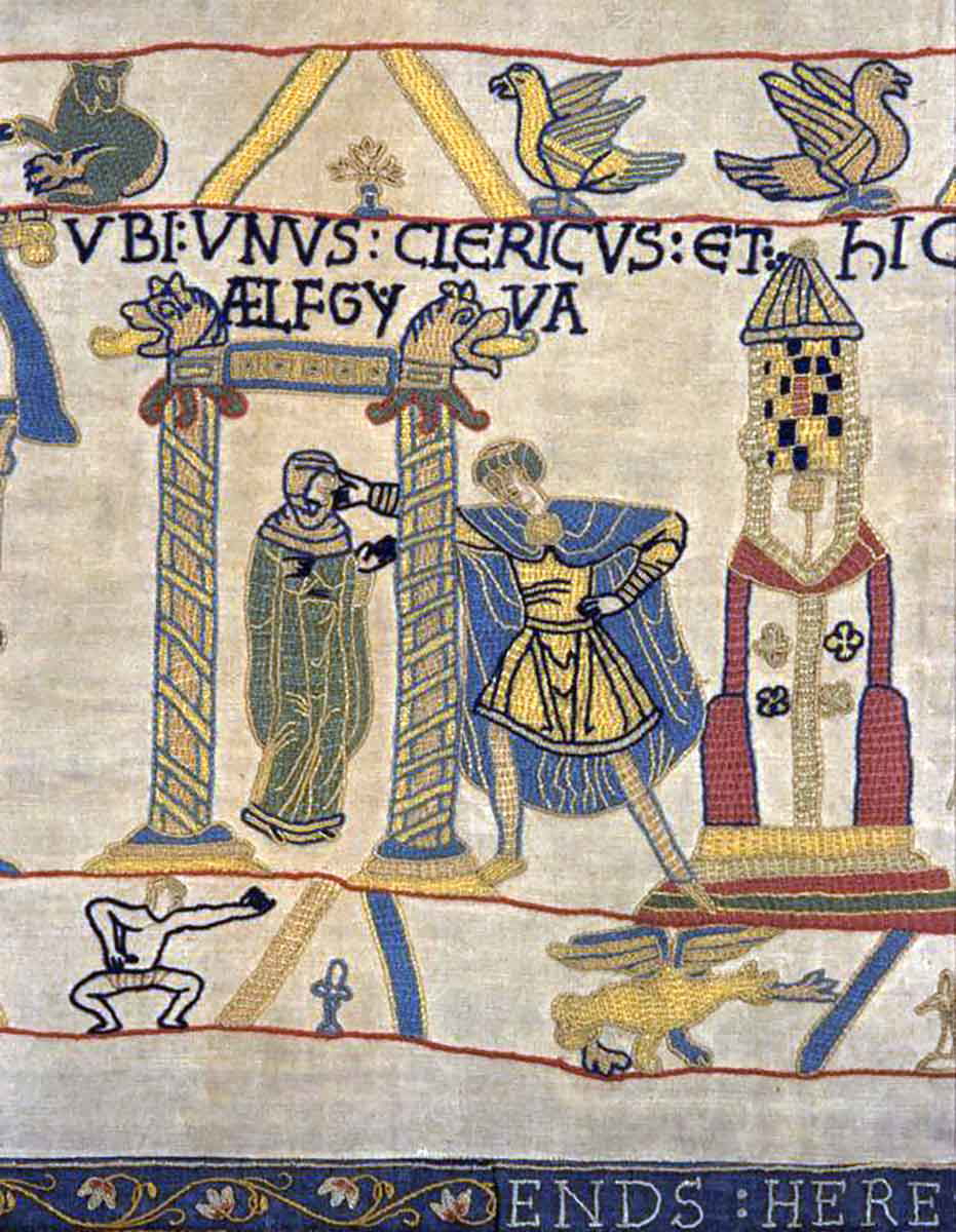 bayeux tapestry aelfgyva