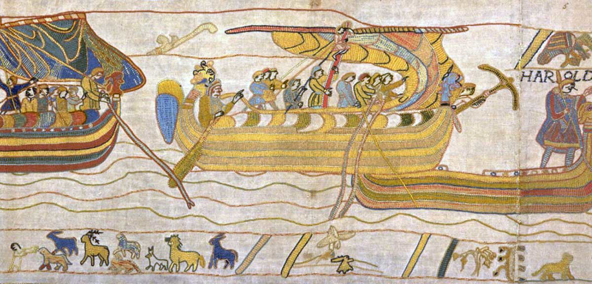 bayeux tapestry ships