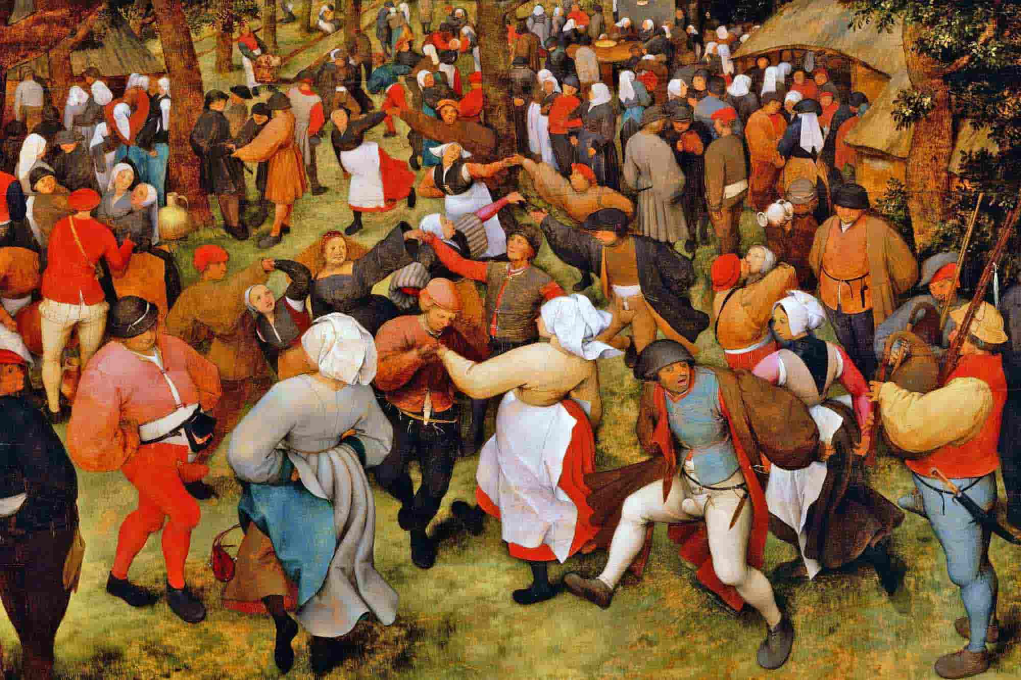 bruegel elder wedding dance northern renaissance painting