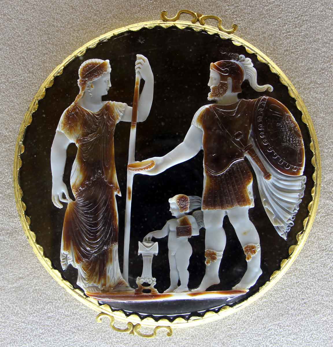 cameo of emperor julian