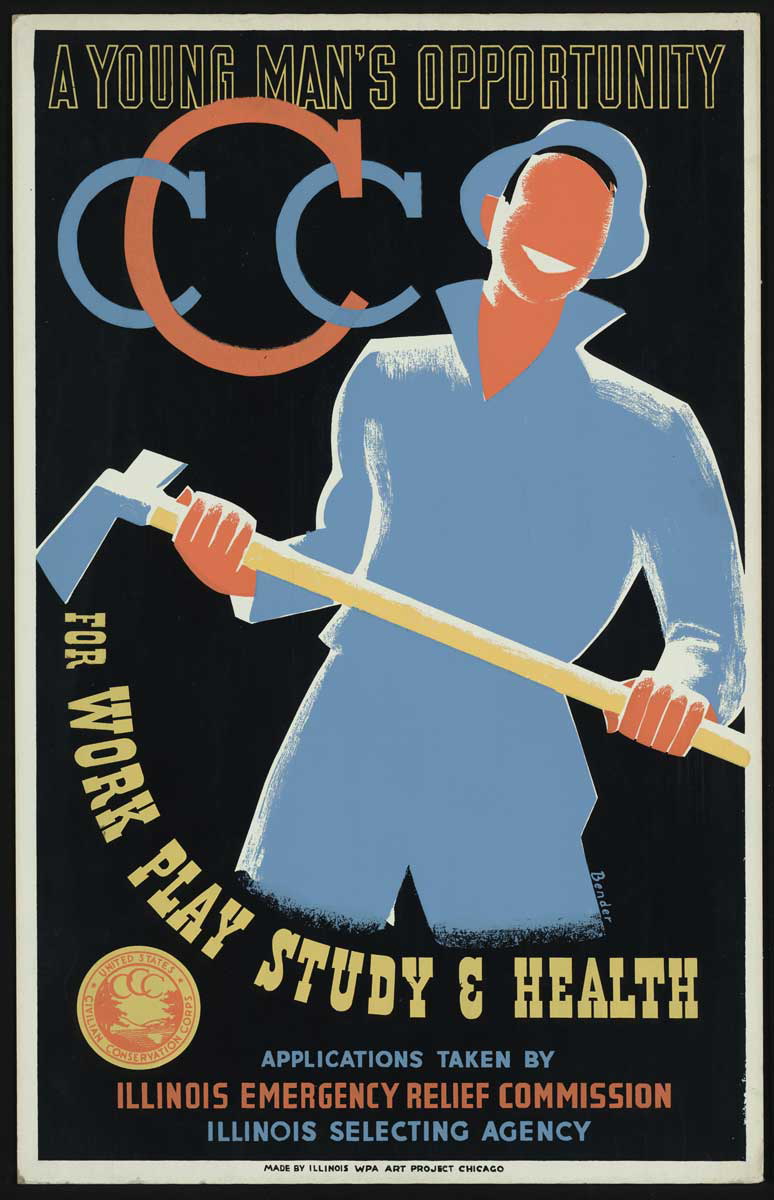 ccc employment poster 1941