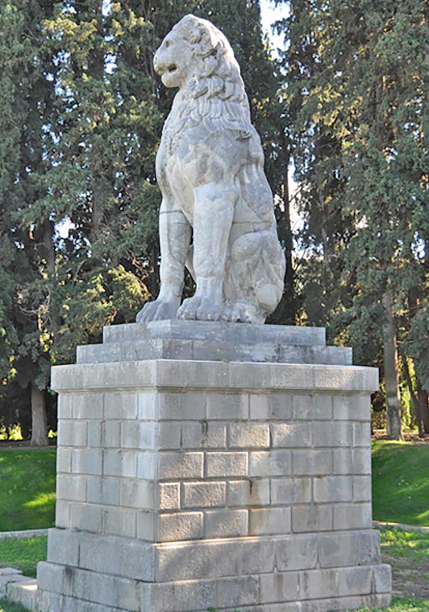 chaeronea lion monument