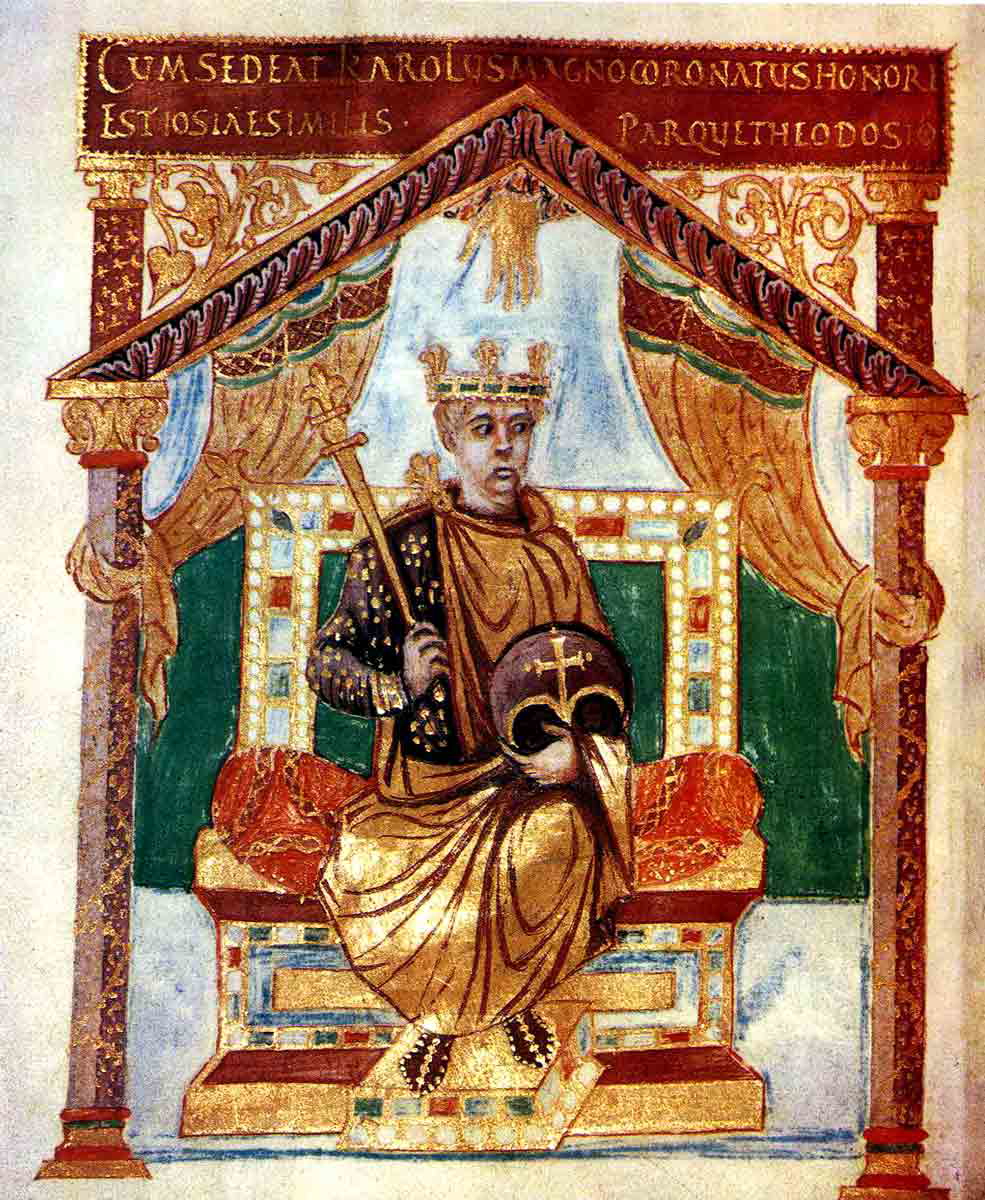charles the bald charlemagne successor