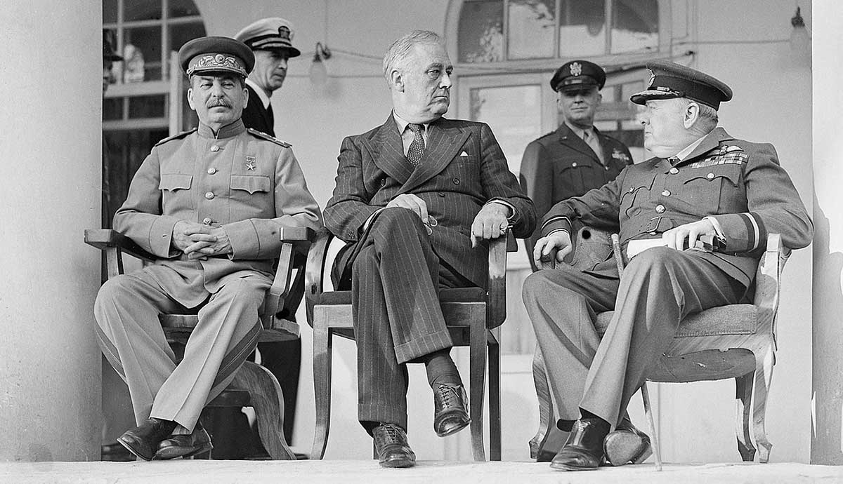 churchill wilson stalin 1942