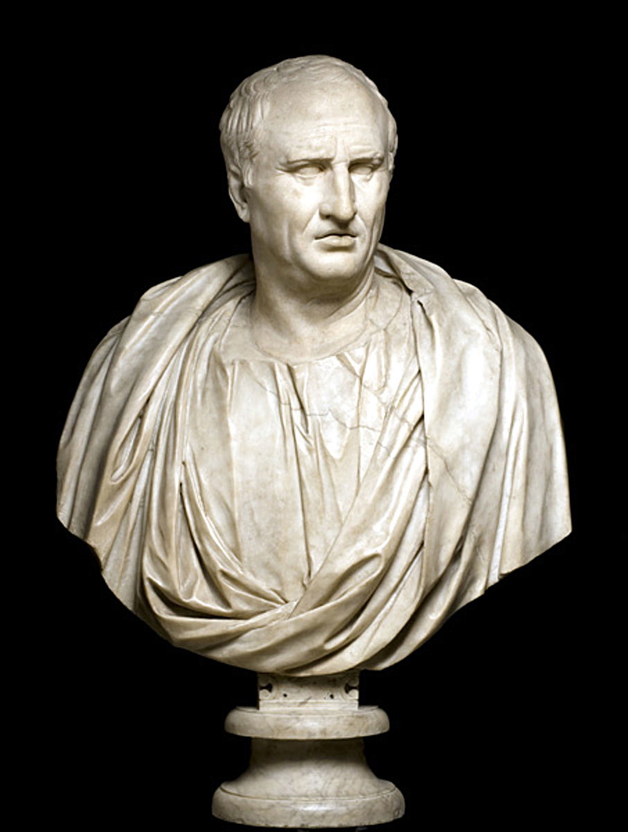 cicero roman marble bust