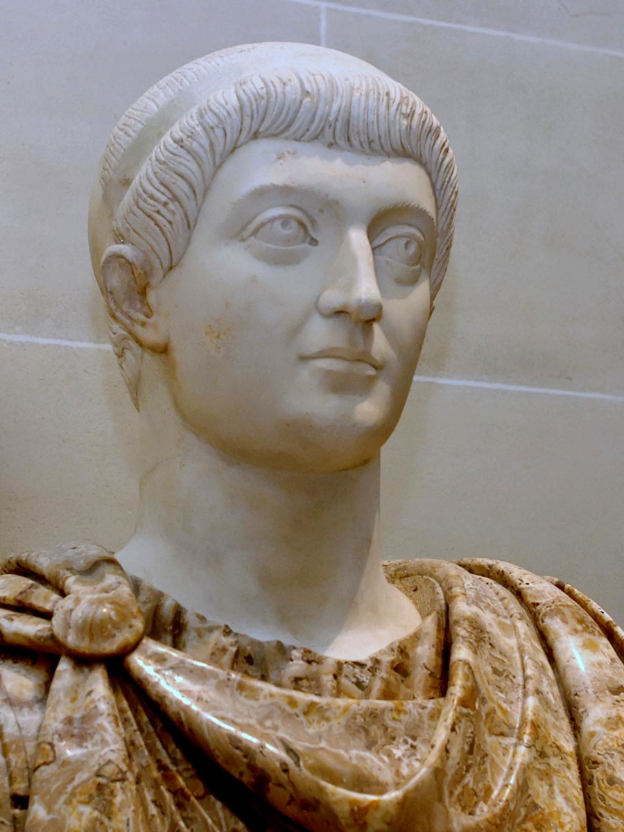 constans emperor bust