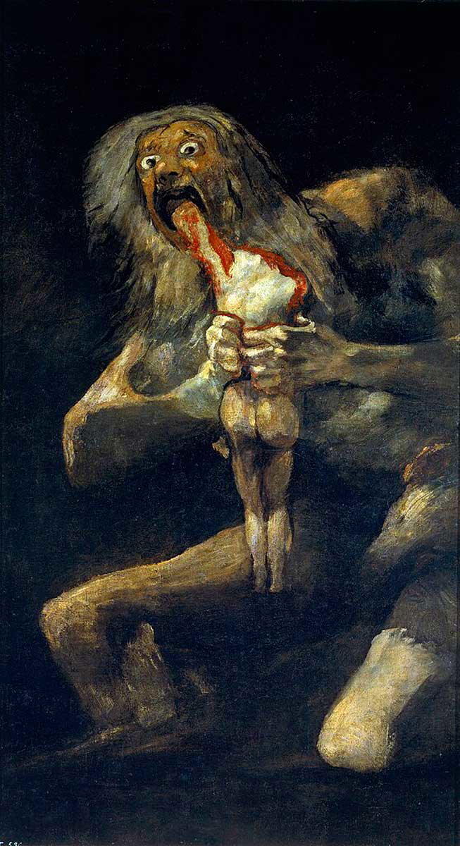 cronos saturn son goya