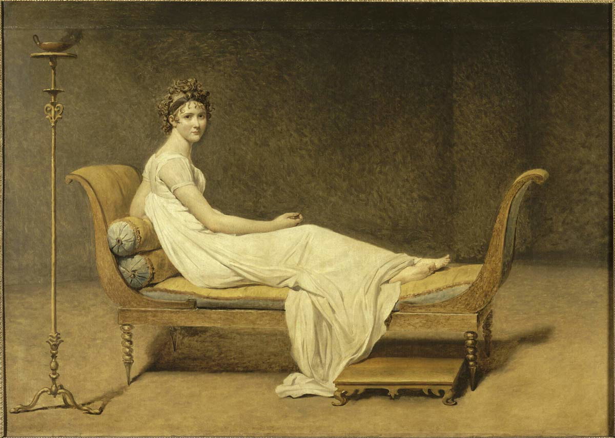 david jacques louis madame récamier painting