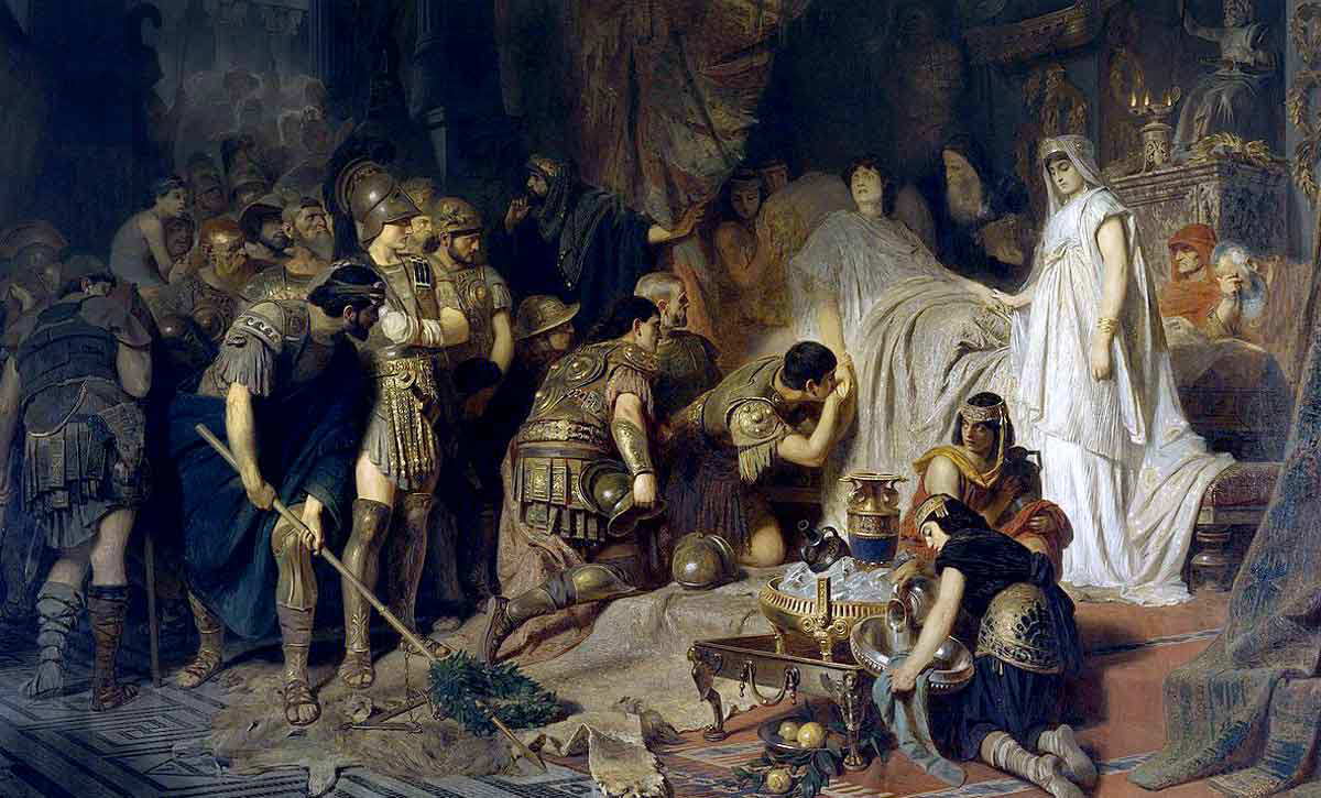 death of alexander