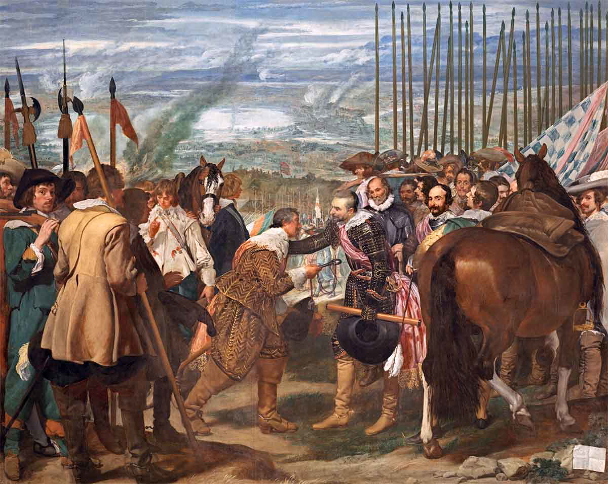 diego velázquez surrender of breda painting