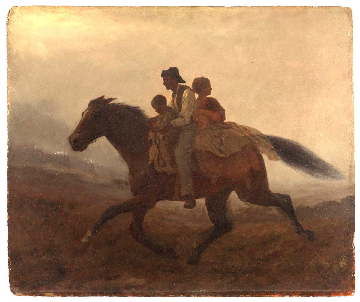 eastman johnson ride for liberty painting