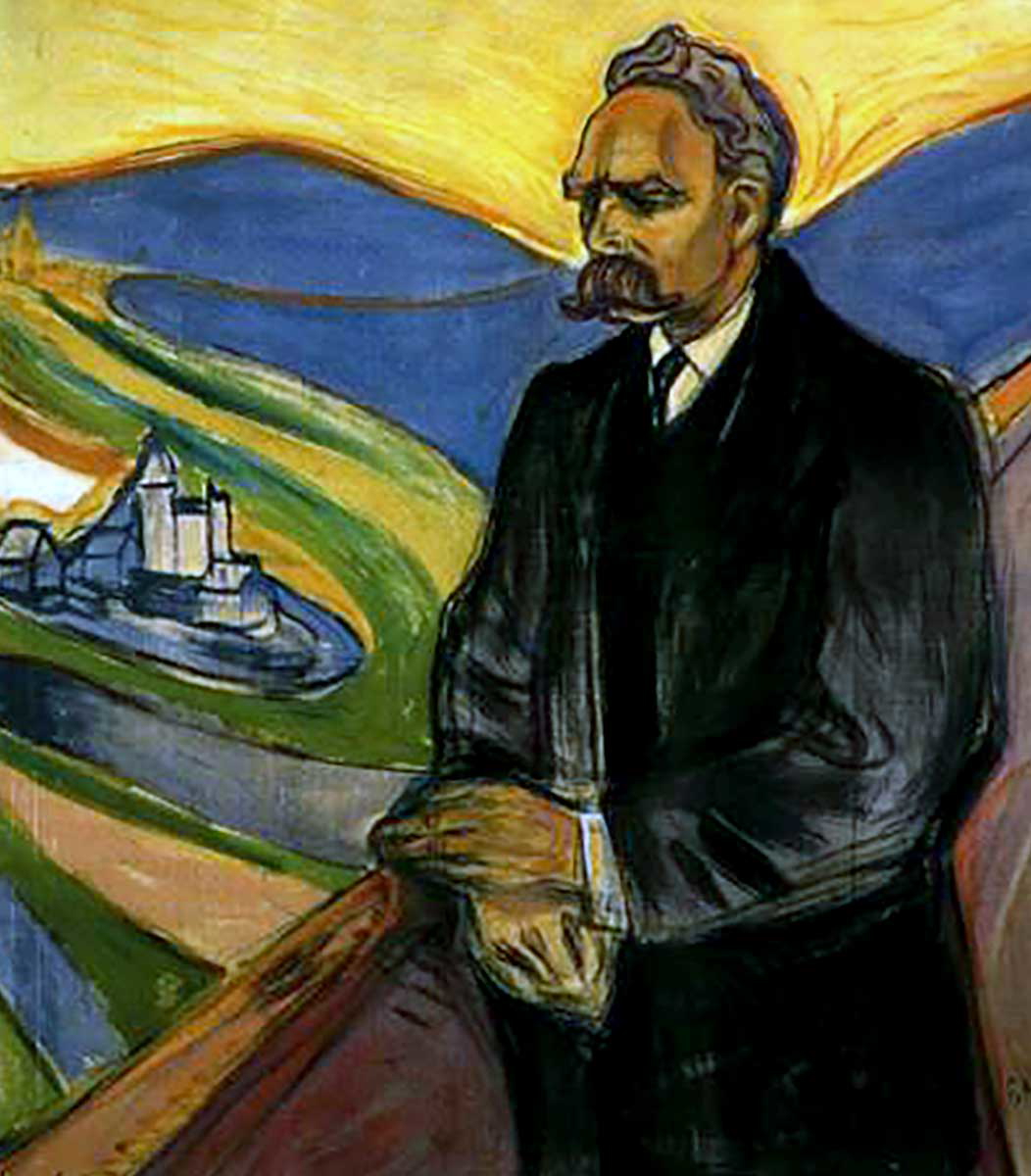edvard munch friedrich nietzsche painting