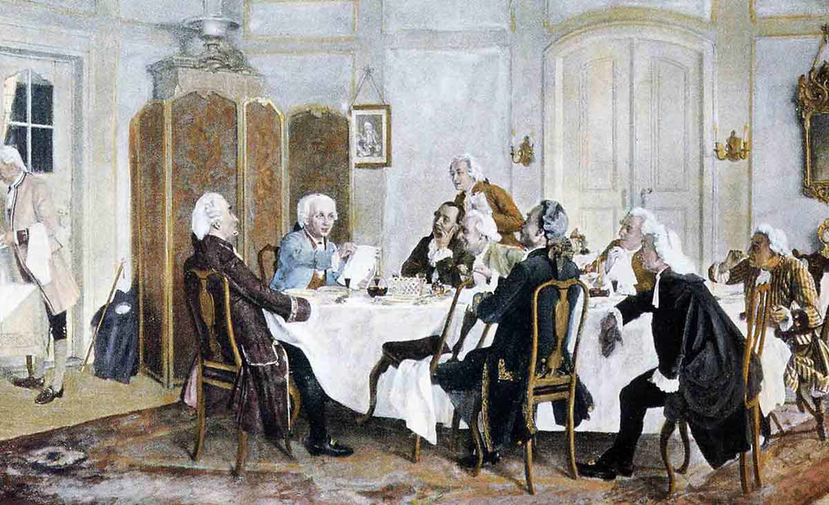 emil doerstling kant and friends painting