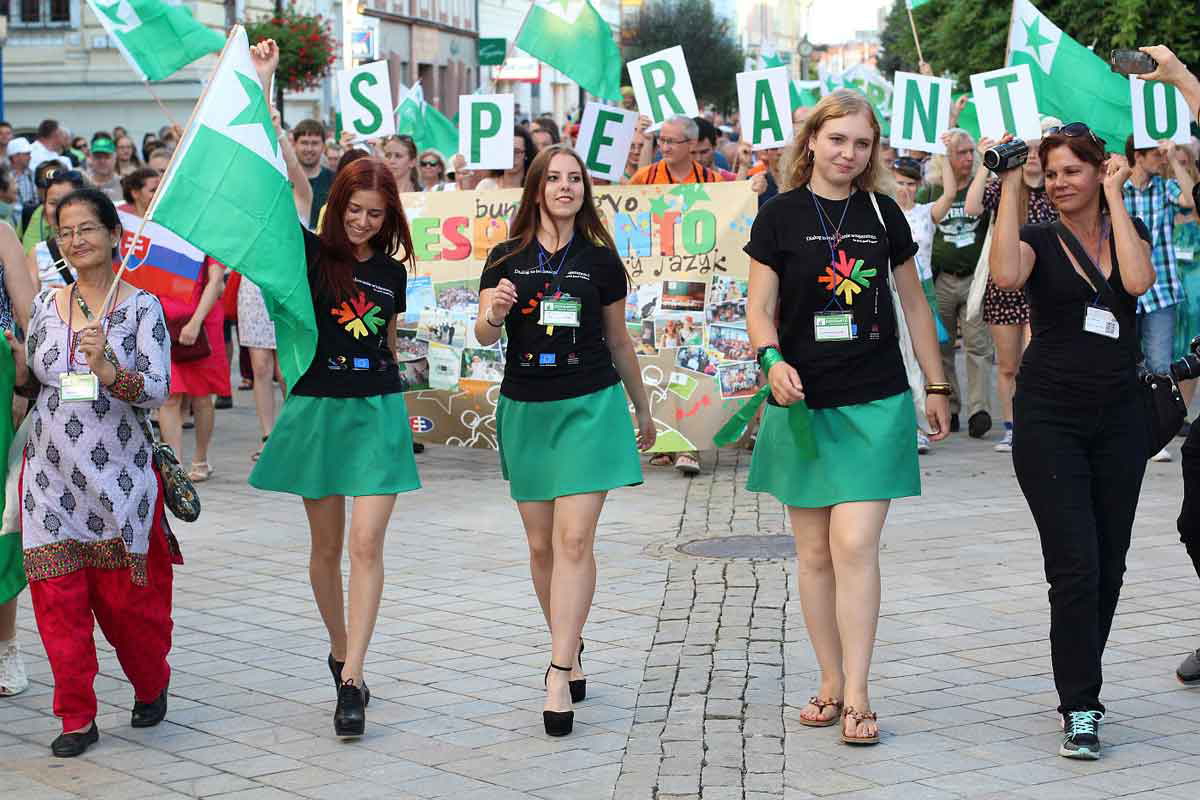 esperanto speakers parade