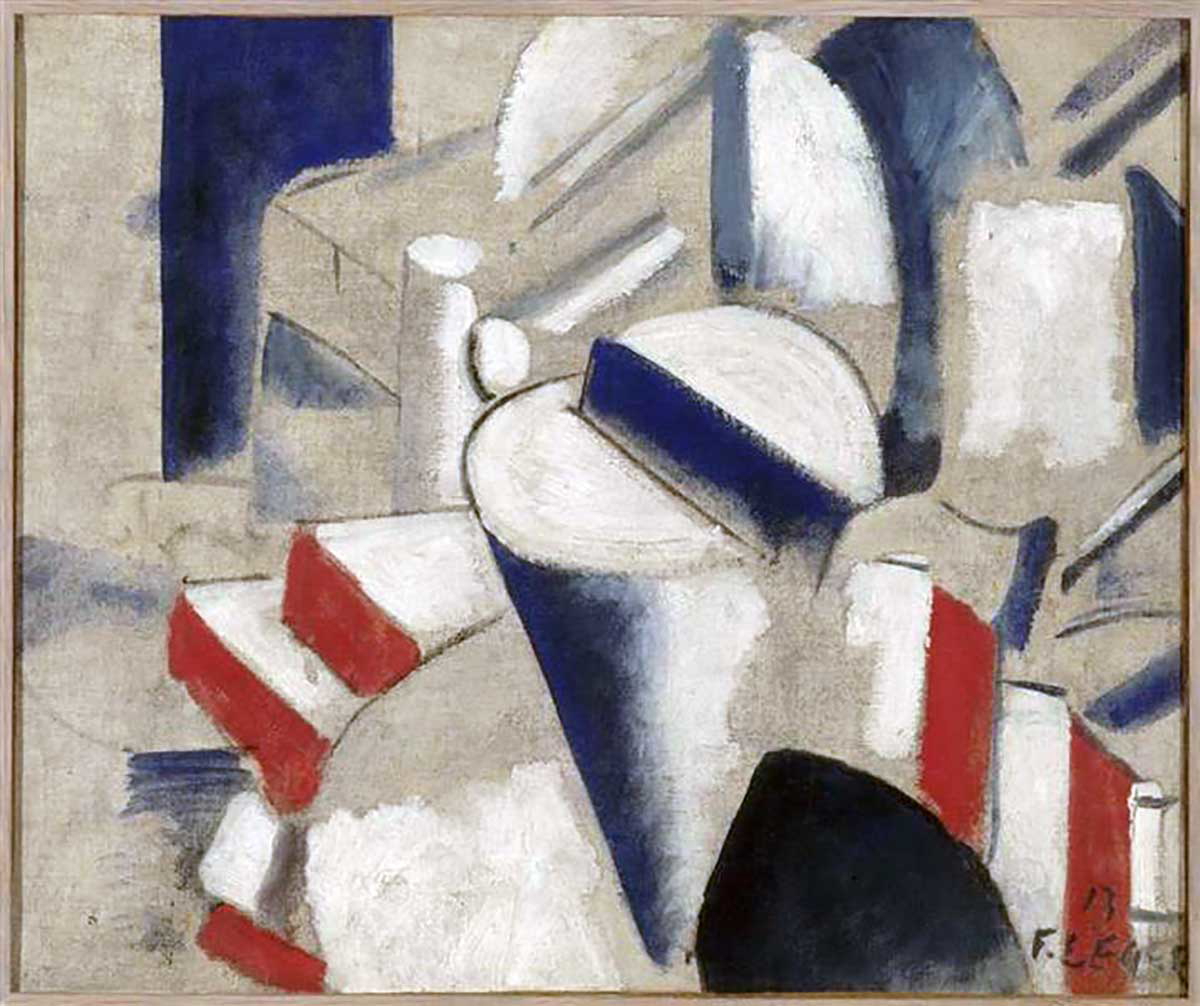 fernand leger contrasts of forms painting
