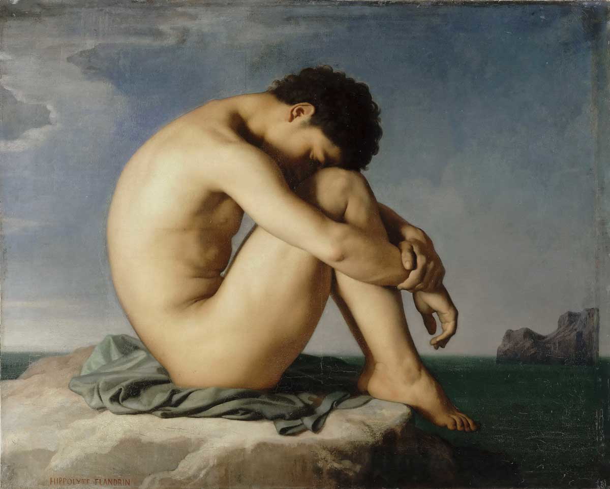 flandrin study young male