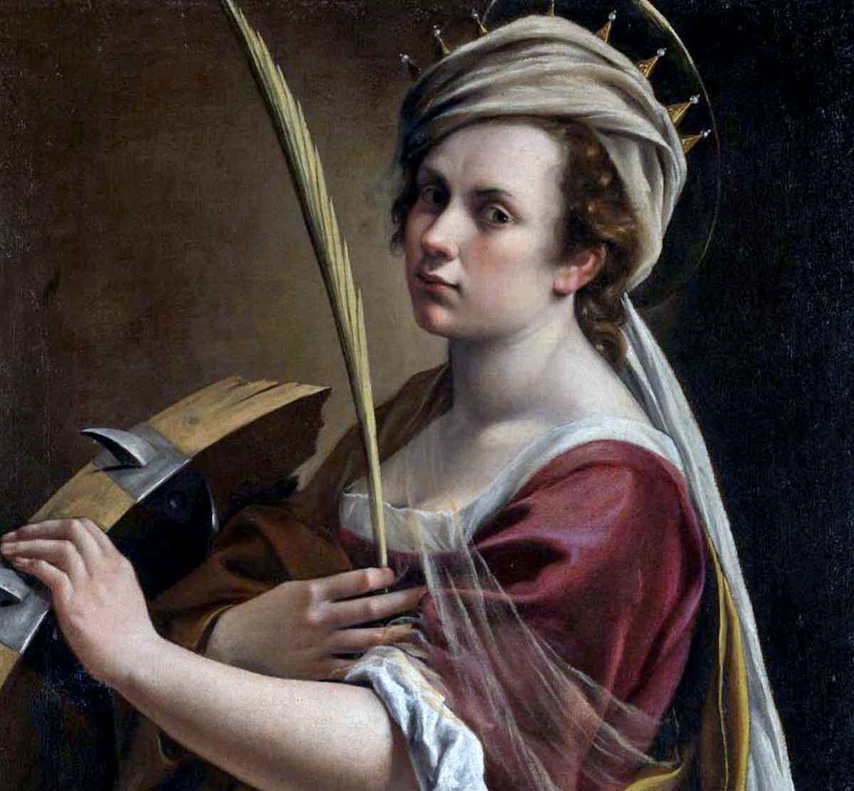 gentileschi catherine painting