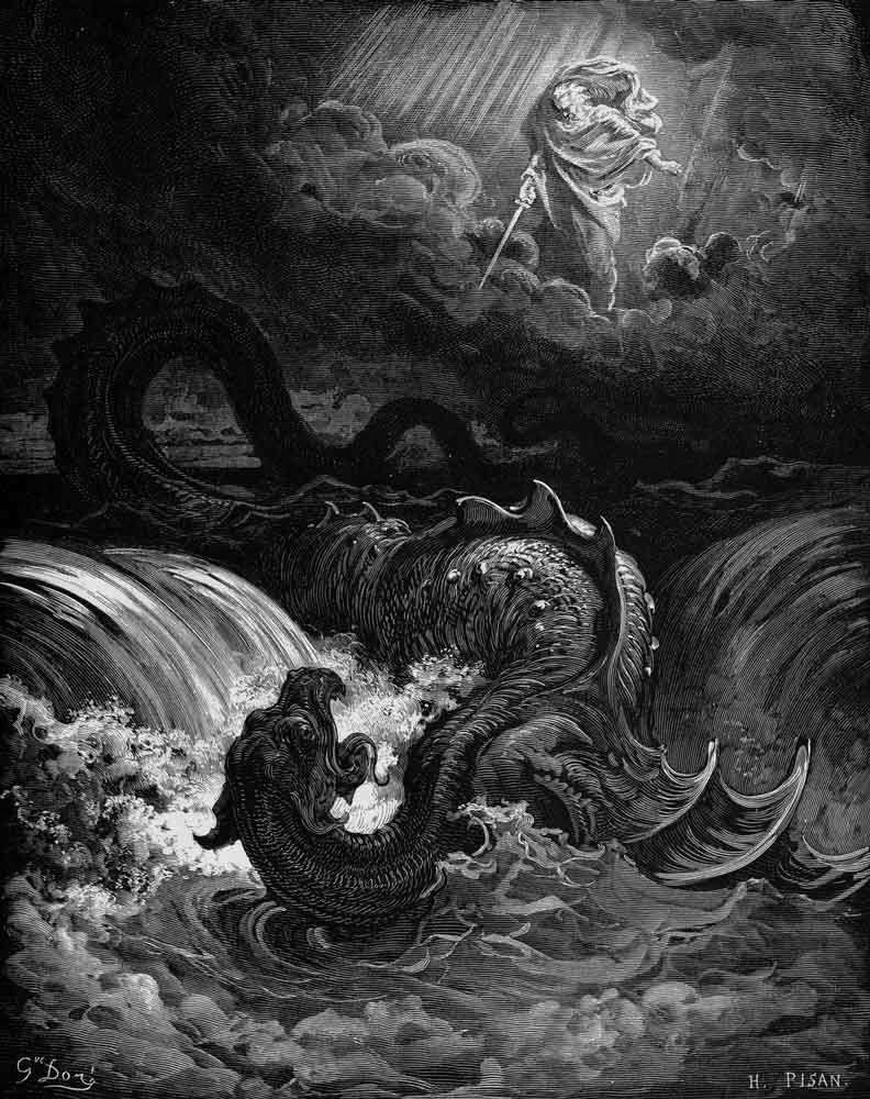 gustave dore leviathan painting