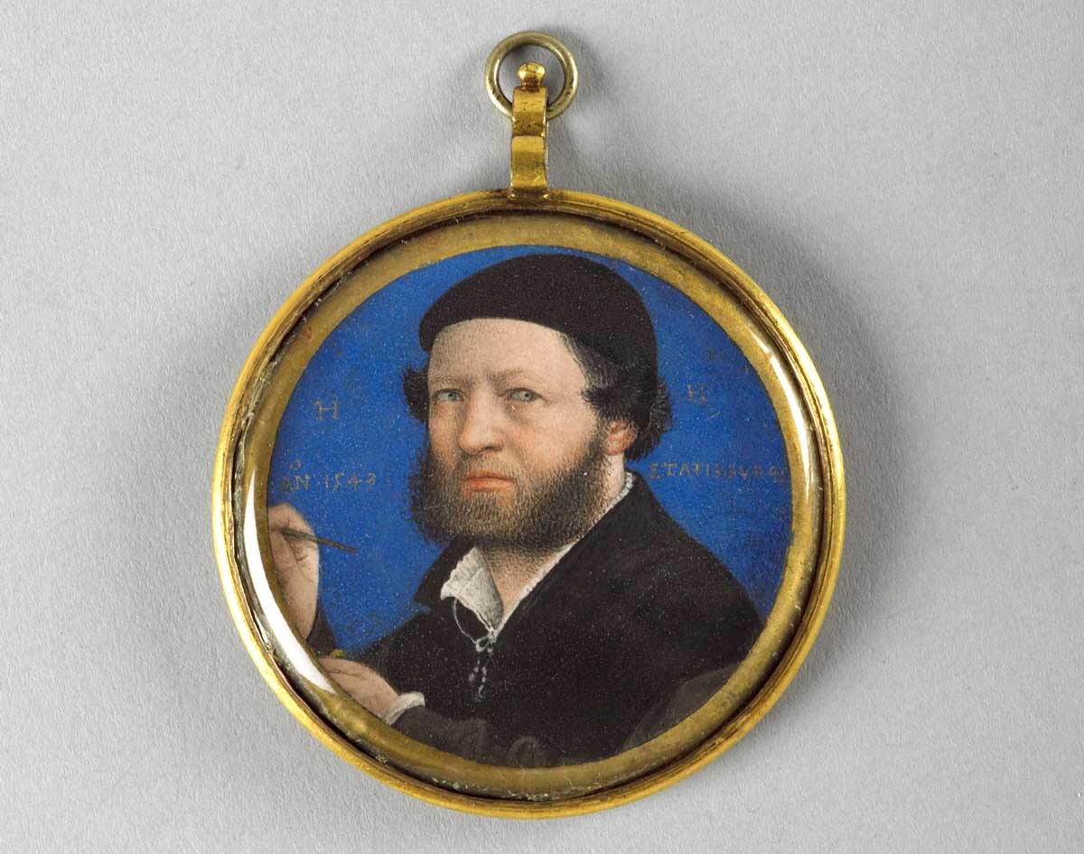 hans holbein the younger self portrait