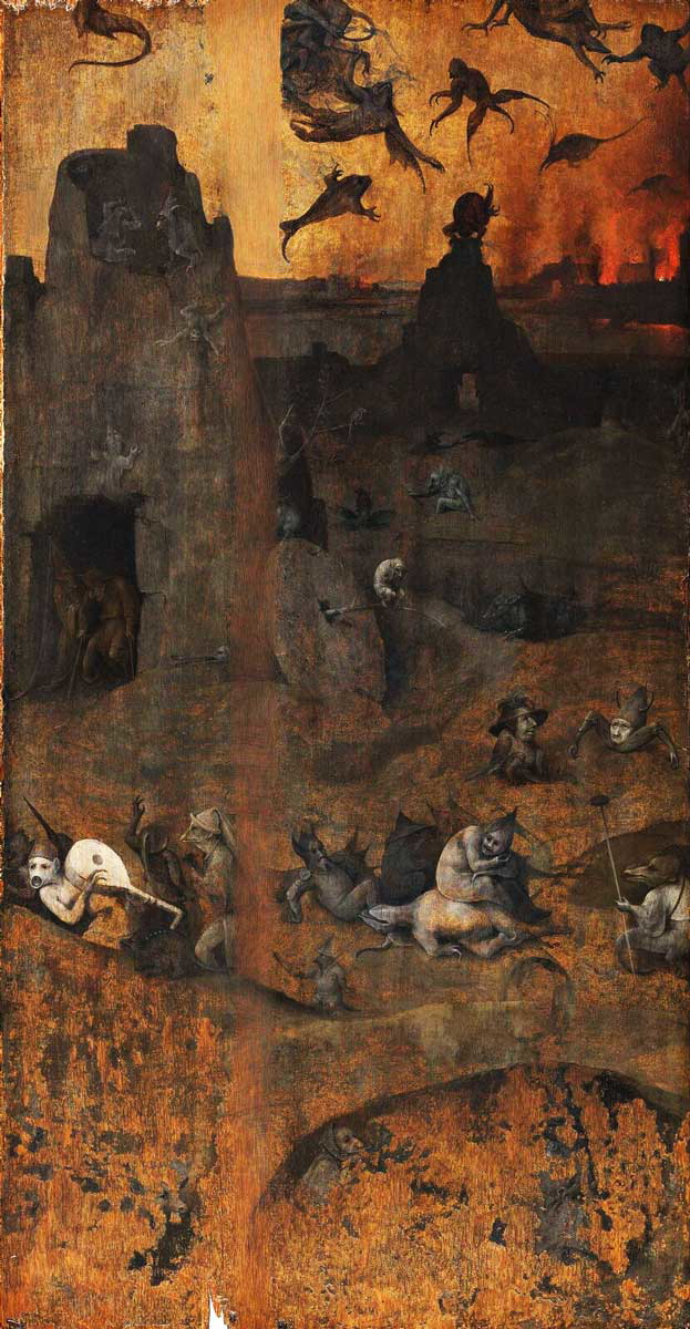 hell by hieronymous bosch