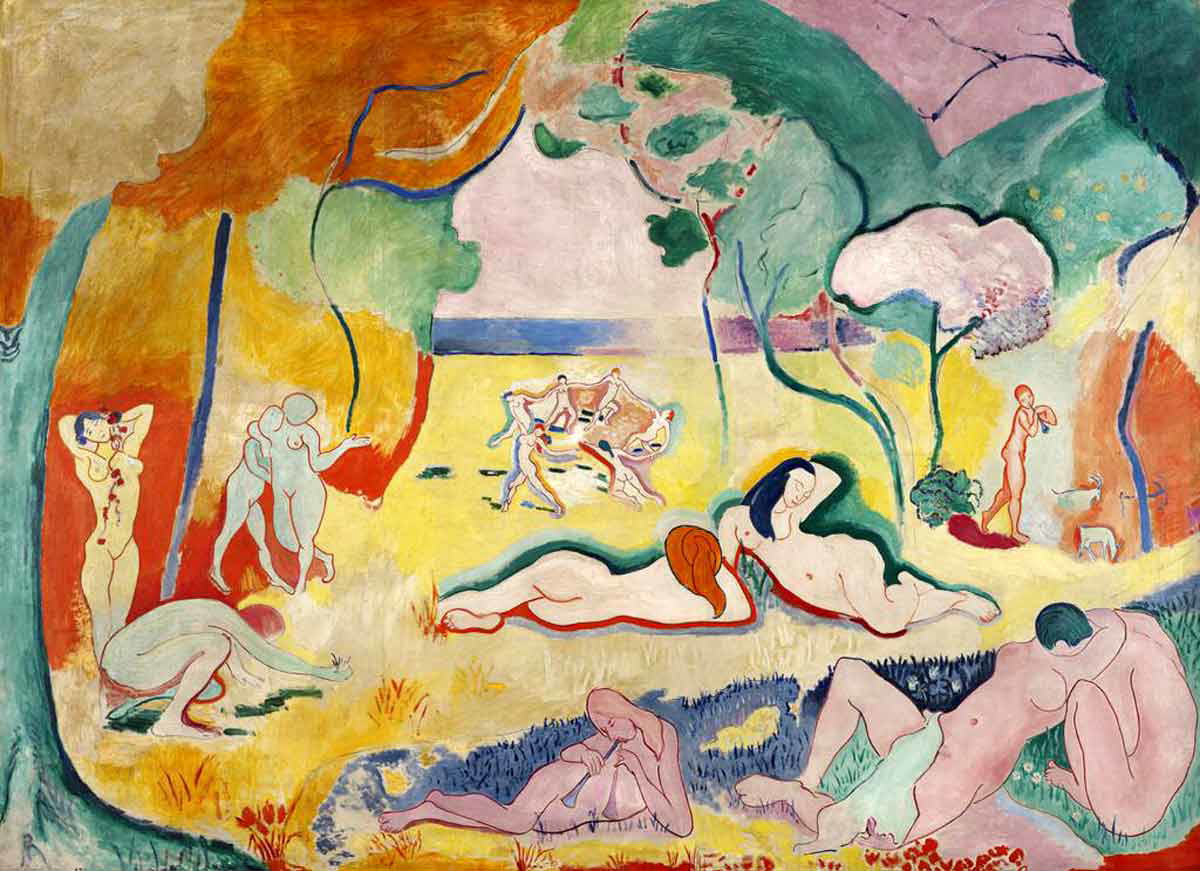 henri matisse joy of life painting