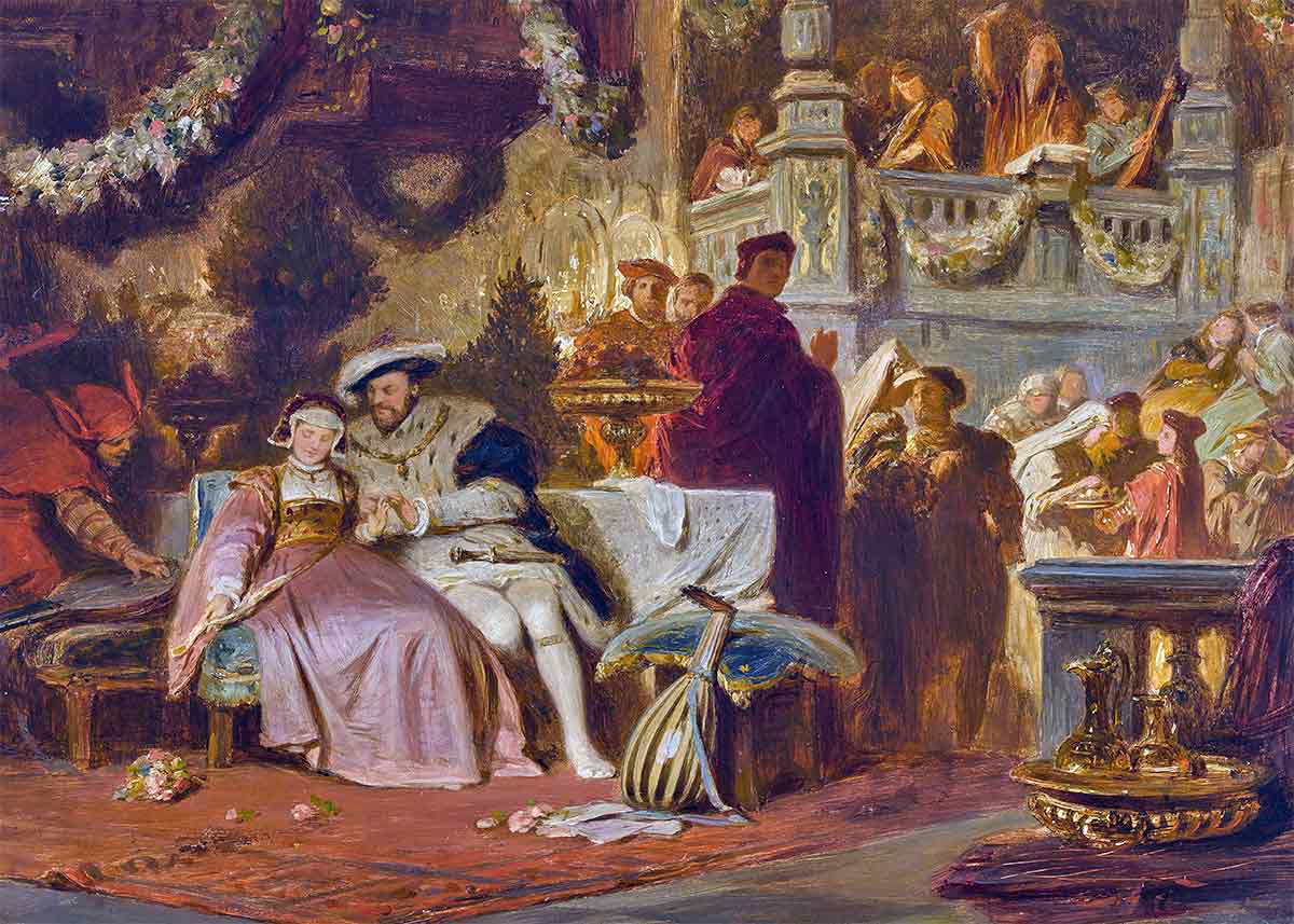 henry viii anne boleyn at ball