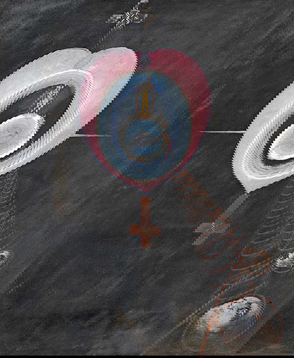 hilma af klint dove painting