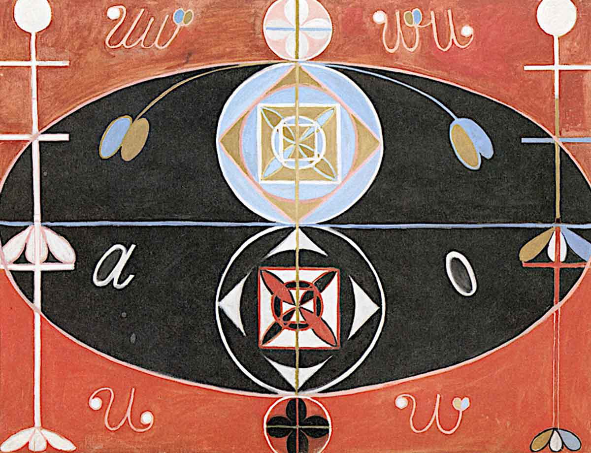 hilma af klint evolution 16 painting