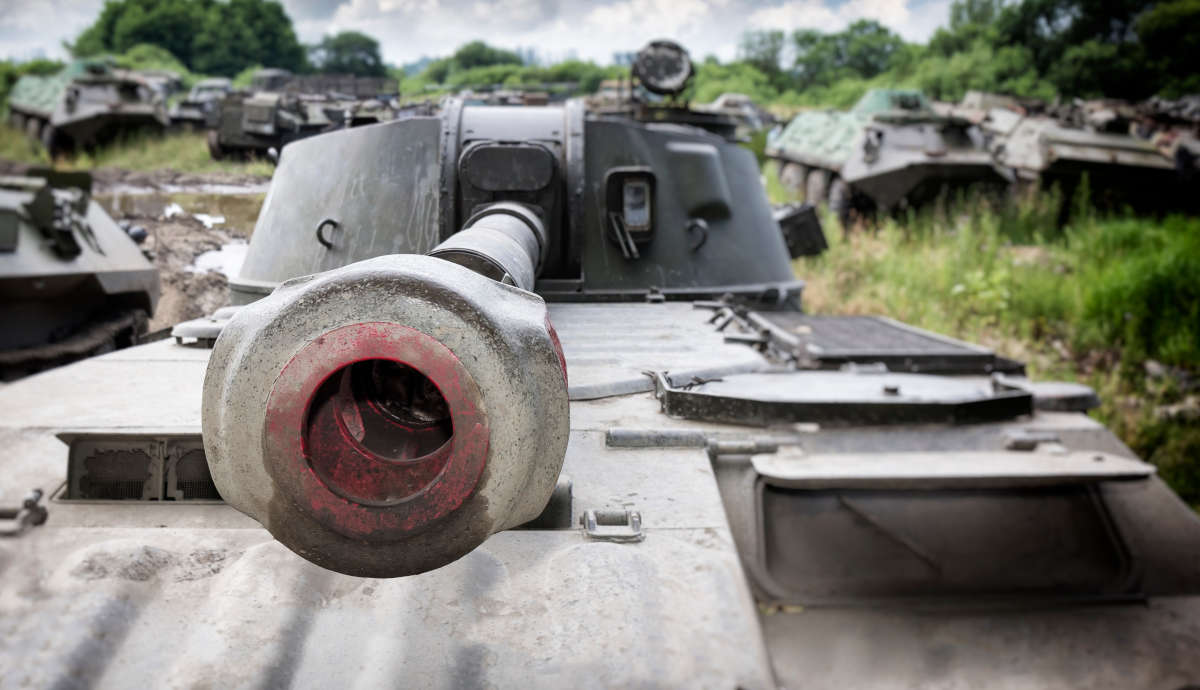 history of tanks