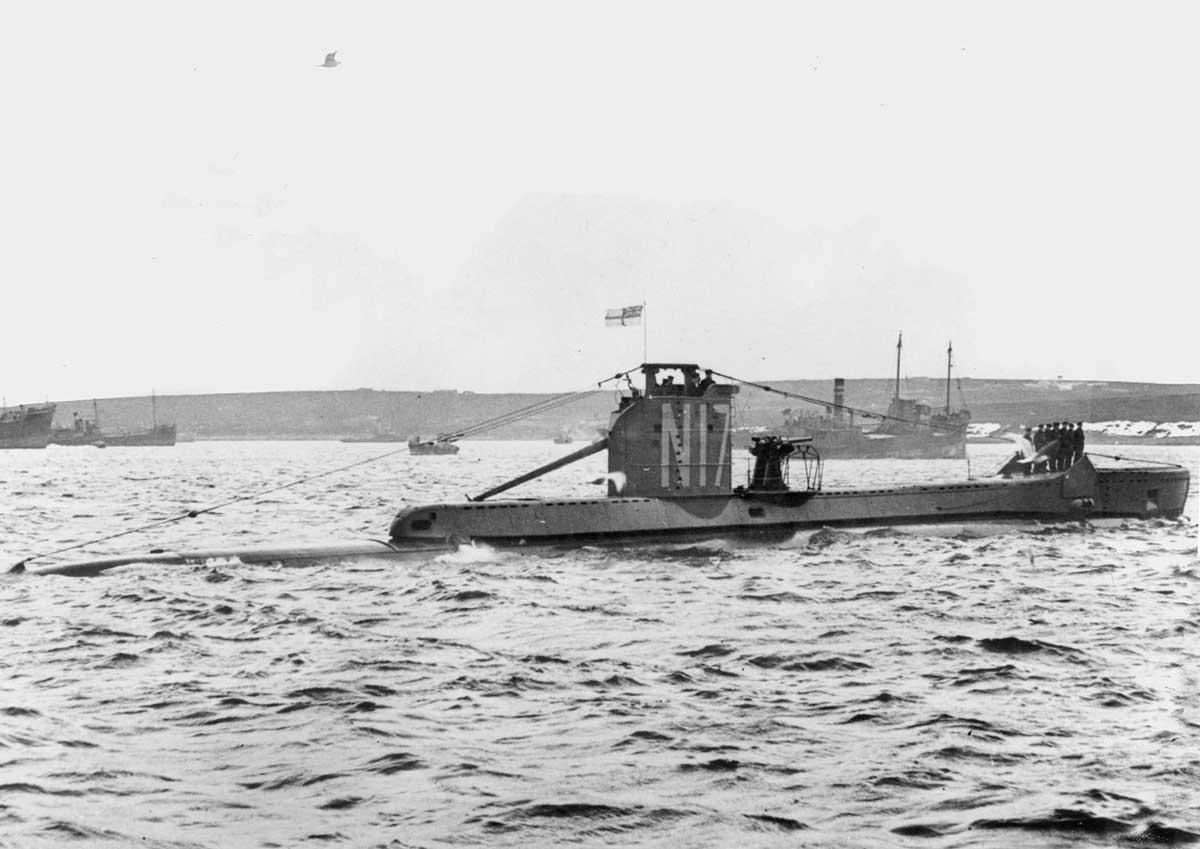 hms urge submarine
