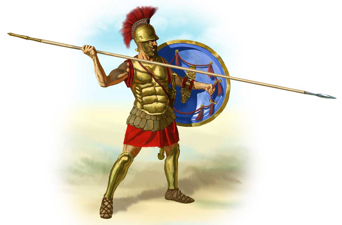 hoplite illustration