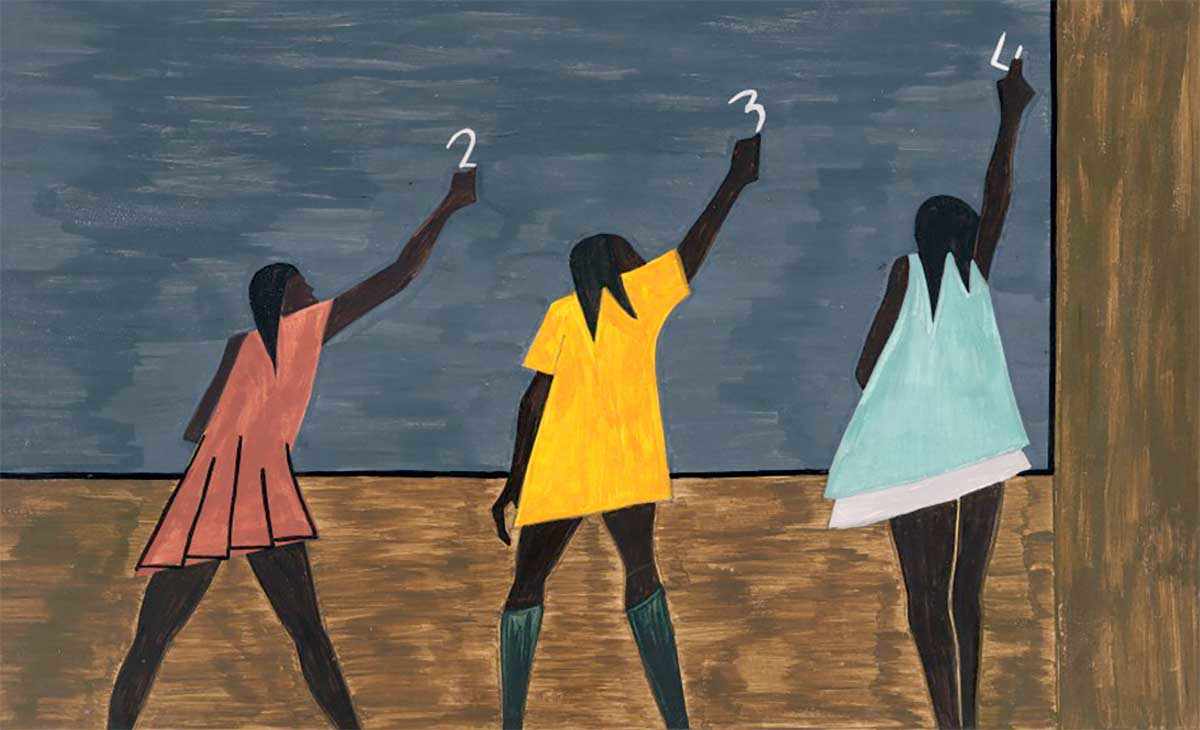 jacob lawrence panel 58 painting