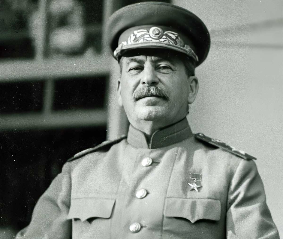 Stalin at Teheran Conference
