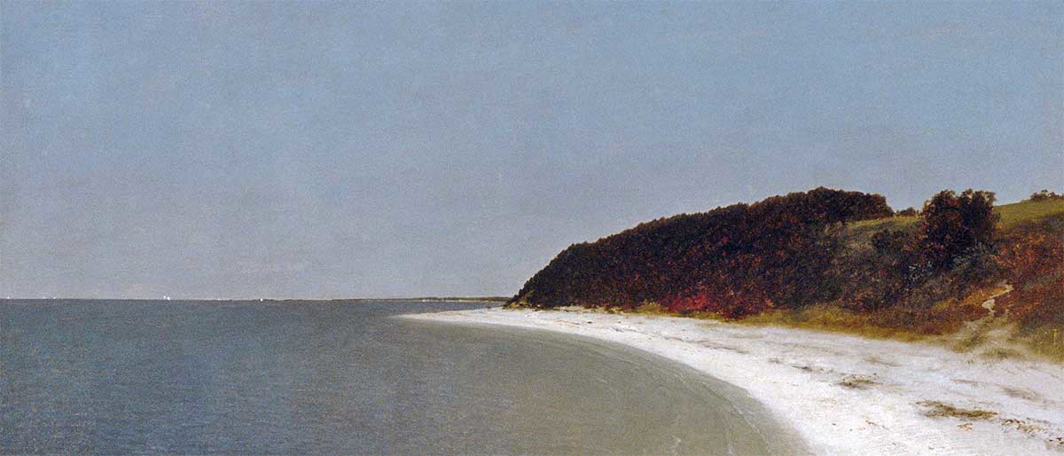Eaton's Neck, Long Island, John Frederick Kensett, 1872. Source: The Metropolitan Museum of Art