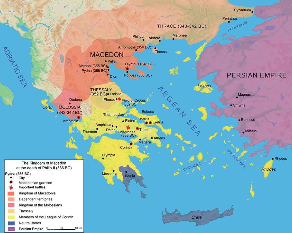 kingdom of macedon persian empire philip ii